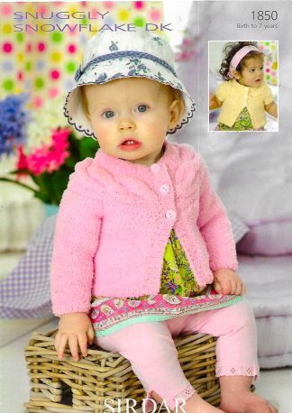 SIRDAR 1850 NEW KNITTING PATTERN