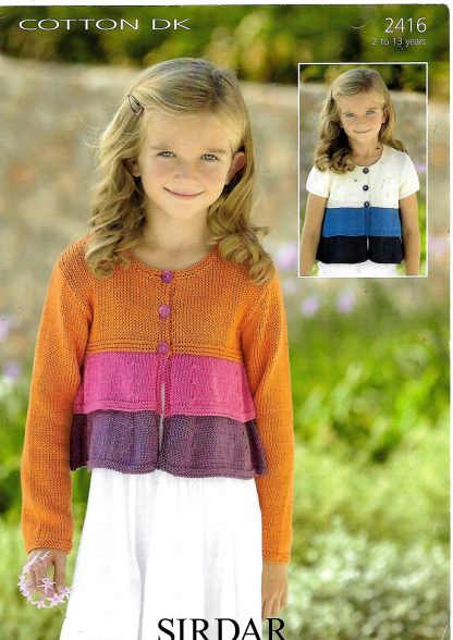 SIRDAR 2416 KNITTING PATTERN