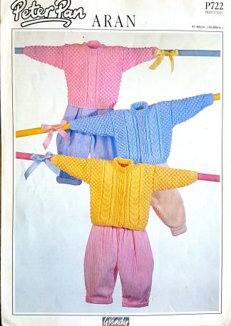 PETER PAN P722 KNITTING PATTERN