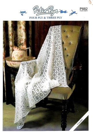 PETER PAN P882 VINTAGE CROCHET PATTERN