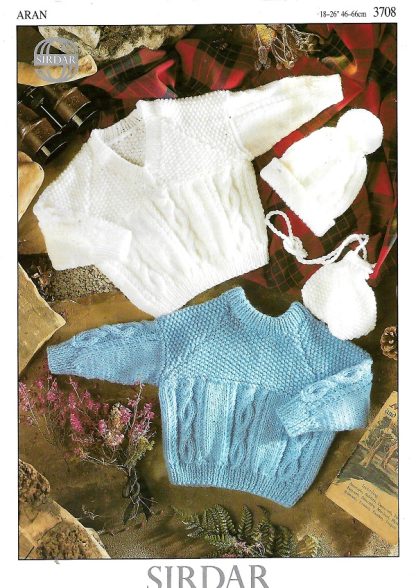 SIRDAR 3708 KNITTING PATTERN