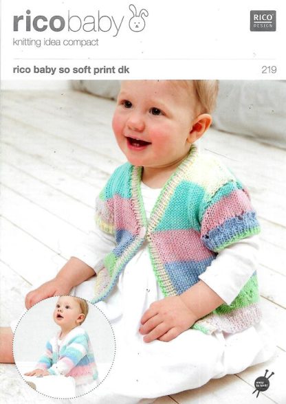 RICO  BABY 219 NEW KNITTING PATTERN