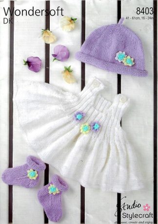 STYLECRAFT 8403 KNITTING PATTERN