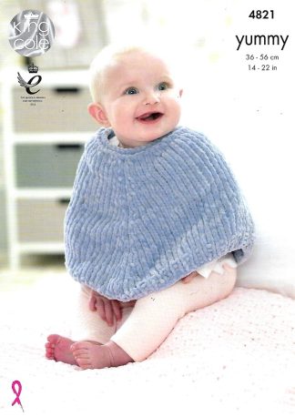 KING COLE NEW KNITTING PATTERN 4821