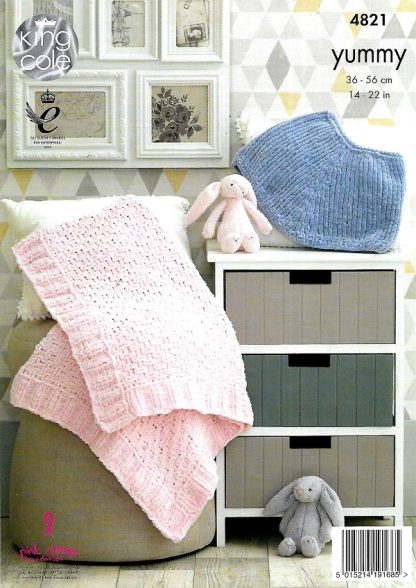 KING COLE NEW KNITTING PATTERN 4821 - Image 2