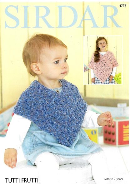 SIRDAR 4737 KNITTING PATTERN