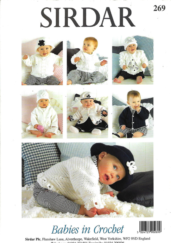 SIRDAR BABIES IN CROCHET 14 | Rock The Cradle Patterns