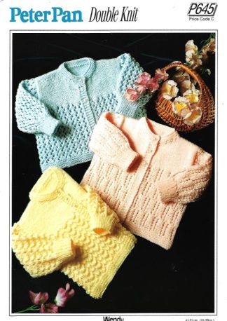 PETER PAN P645 KNITTING PATTERN