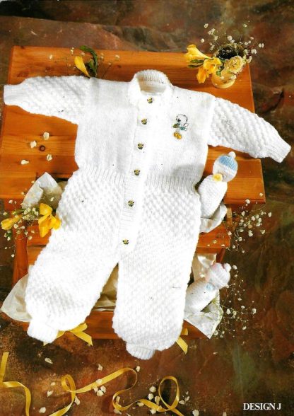 SIRDAR BABY WHITE KNITTING BOOK 208 - Image 9