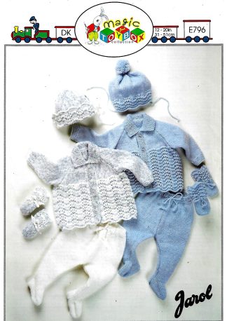 JAROL E796 KNITTING PATTERN