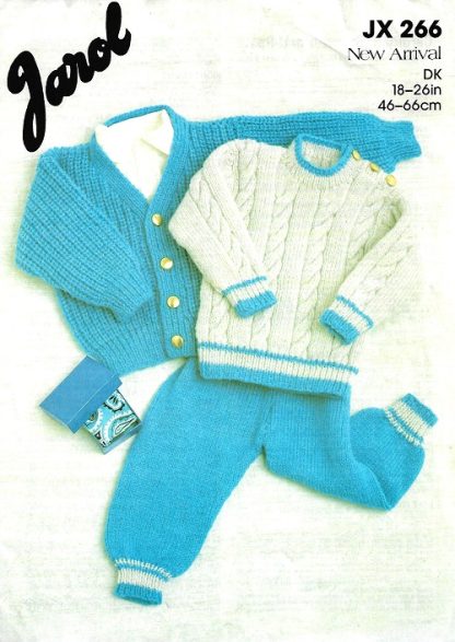 JAROL JX266 KNITTING PATTERN