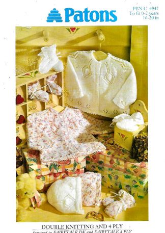 PATONS 4947 KNITTING PATTERN