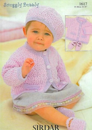 SIRDAR 1617 KNITTING PATTERN