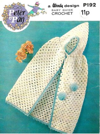 PETER PAN P192 VINTAGE CROCHET PATTERN