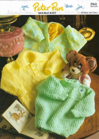 PETER PAN P841 KNITTING PATTERN