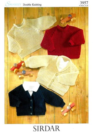 SIRDAR 3957 KNITTING PATTERN