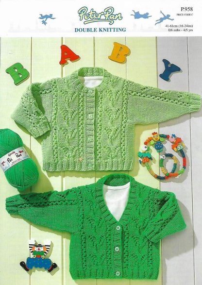 PETER PAN P958 KNITTING PATTERN