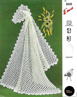 EMU 8520 VINTAGE CROCHET PATTERN