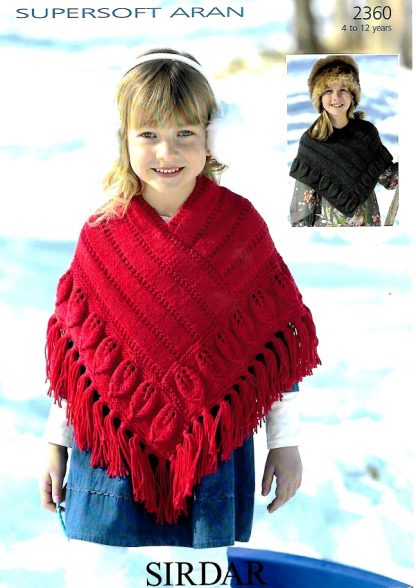 SIRDAR 2360 KNITTING PATTERN