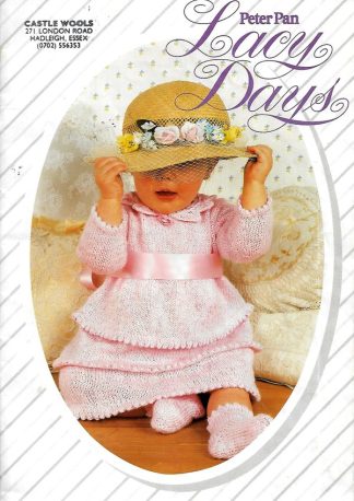 PETER PAN LACY DAYS VINTAGE KNITTING BOOK