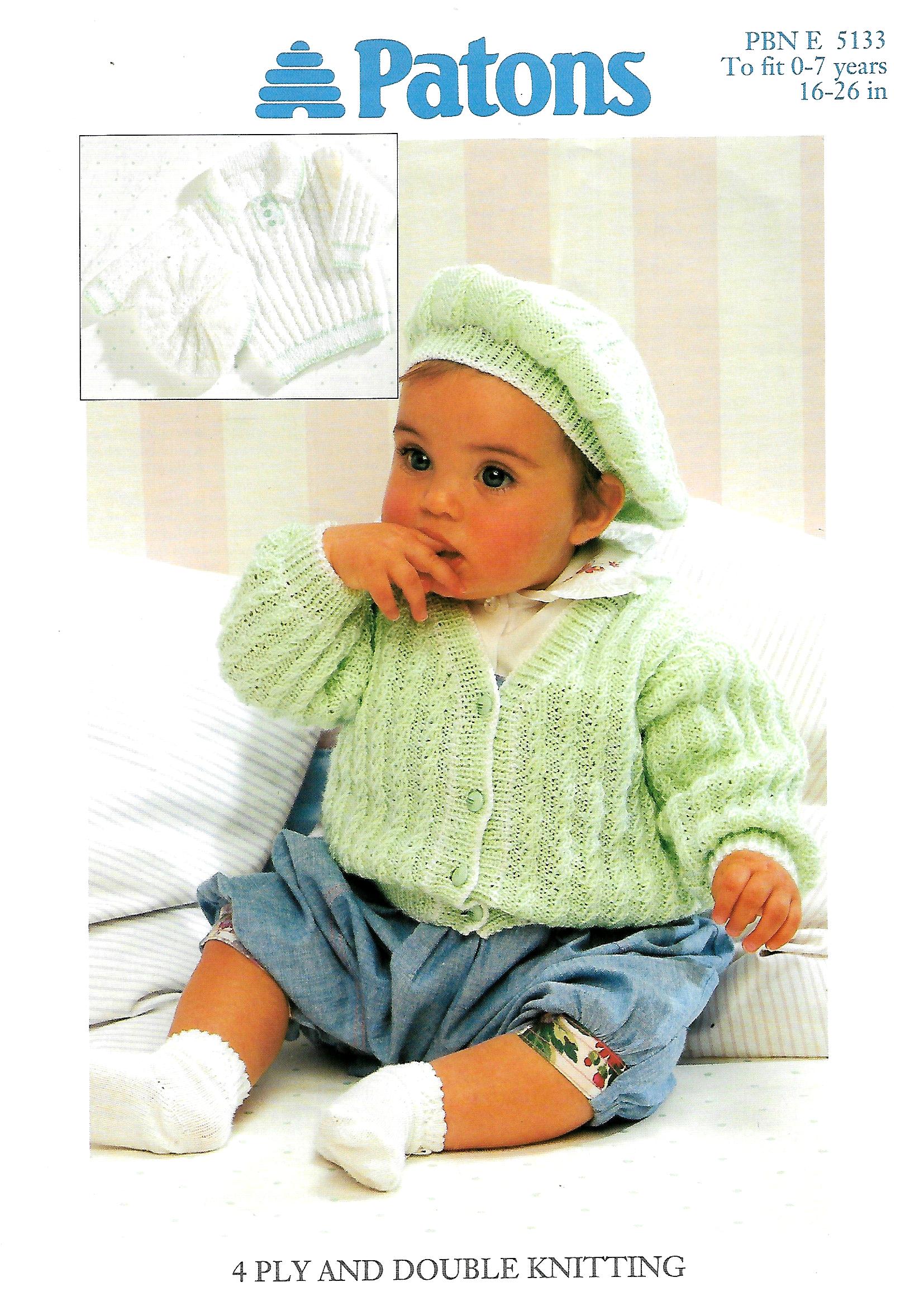 Patons Book No 723 Tiny Knits Baby Knitting Patterns , 43% OFF
