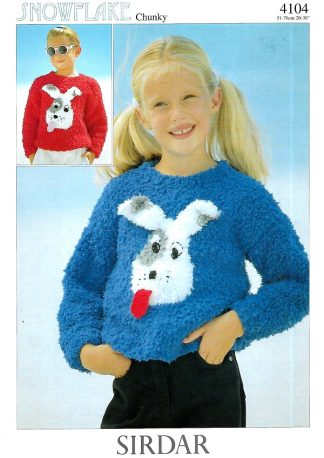 SIRDAR 4104 KNITTING PATTERN