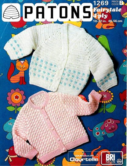 PATONS 1269 KNITTING PATTERN