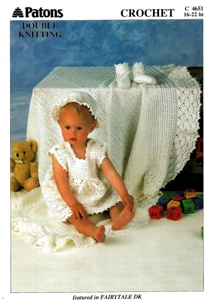 PATONS 4651 CROCHET PATTERN
