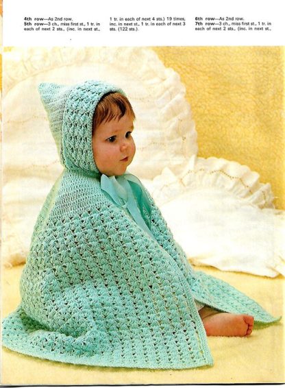 PATONS BABY SCENE VINTAGE KNITTING/CROCHET BOOK - Image 2