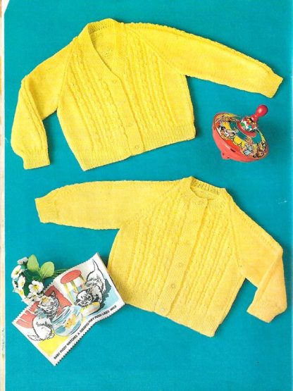 PATONS BABY SCENE VINTAGE KNITTING/CROCHET BOOK - Image 3