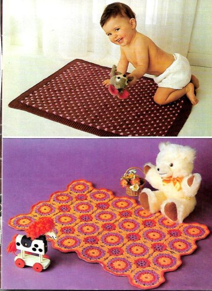 PATONS BABY SCENE VINTAGE KNITTING/CROCHET BOOK - Image 6