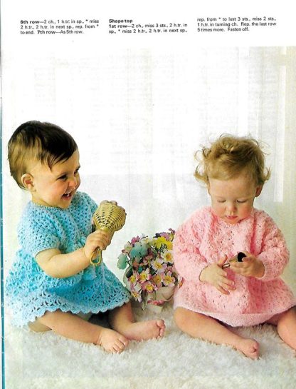 PATONS BABY SCENE VINTAGE KNITTING/CROCHET BOOK - Image 8