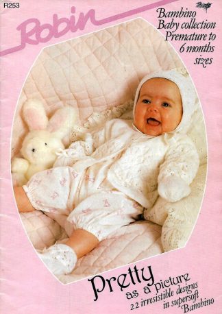 ROBIN VINTAGE KNITTING BOOK R253