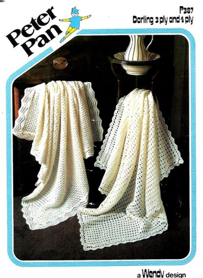 PETER PAN P387 KNITTING/CROCHET PATTERN