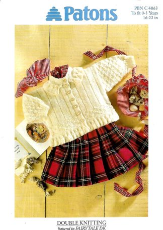 PATONS 4863 KNITTING PATTERN