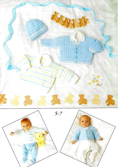 TEDDY A NEW BABY KNITTING BOOK - Image 3