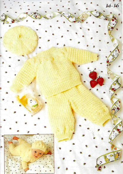 TEDDY A NEW BABY KNITTING BOOK - Image 6