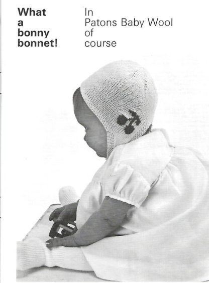 PATONS VINTAGE BABY KNITTING/CROCHET BOOK SC97 - Image 9