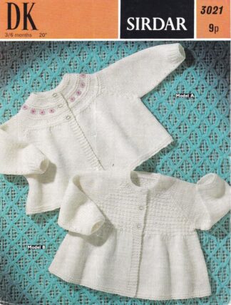 SIRDAR 3021 KNITTING PATTERN