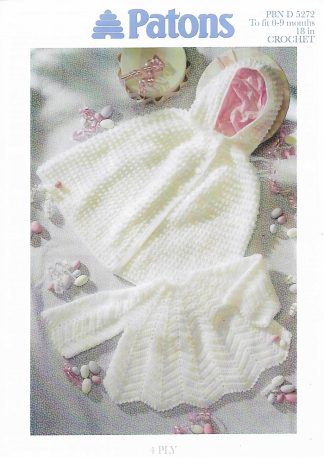 PATONS 5272 CROCHET PATTERN