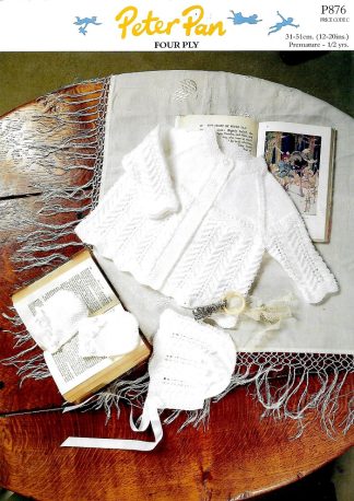 PETER PAN P876 KNITTING PATTERN