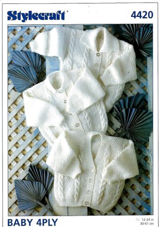 STYLECRAFT 4420 KNITTING PATTERN