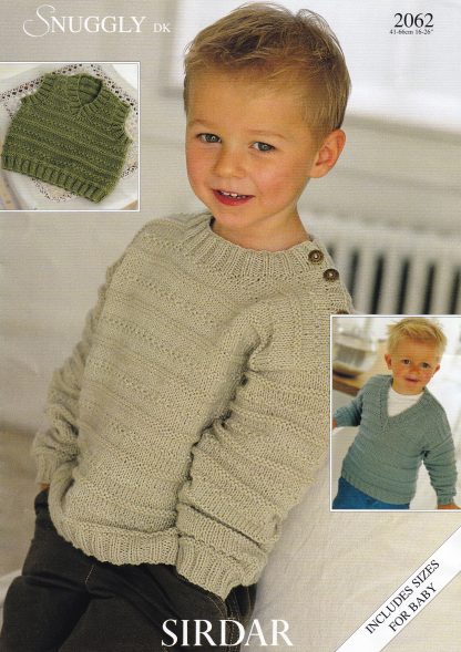 SIRDAR 2062 KNITTING PATTERN