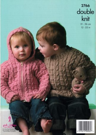 KING COLE 2766 KNITTING PATTERN