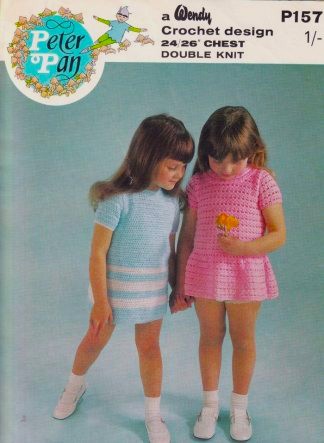 PETER PAN P157 CROCHET PATTERN