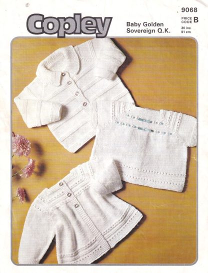 COPLEY 9068 VINTAGE KNITTING PATTERN