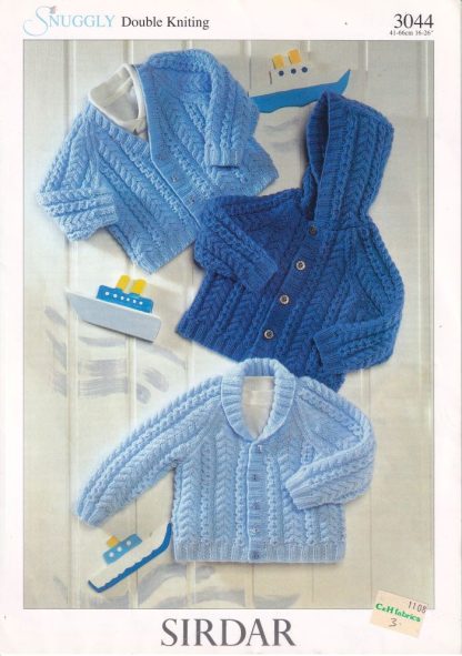 SIRDAR 3044 KNITTING PATTERN