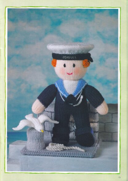 JEAN GREENHOWE MASCOT DOLLS TOY KNITTING BOOK - Image 5