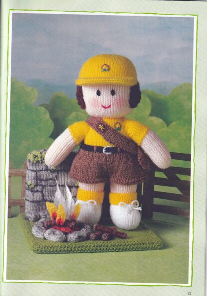 JEAN GREENHOWE MASCOT DOLLS TOY KNITTING BOOK - Image 7