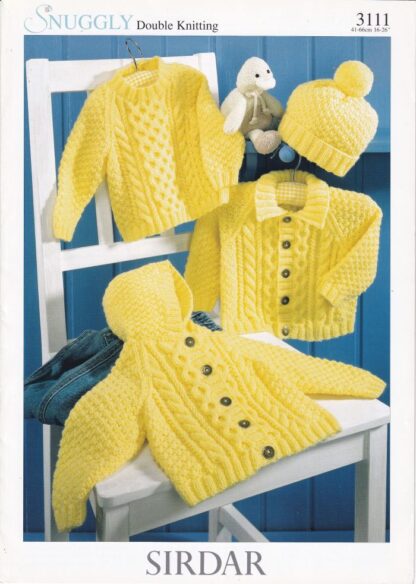 SIRDAR 3111 KNITTING PATTERN